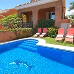 Vila With Heated Private Pool, Sea View& Turkish Sauna Benalmádena